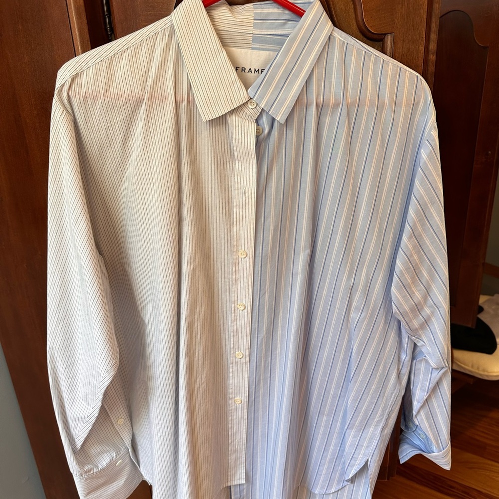 Frame brand new women’s button down. New